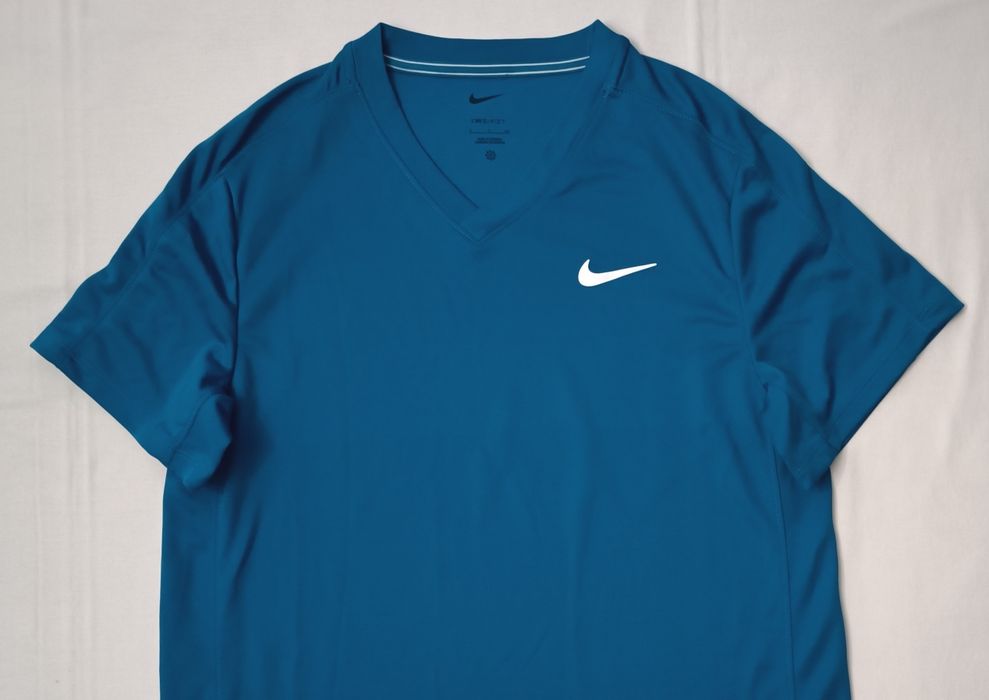 Nike Court DRI-FIT Tennis Tee оригинална тениска S Найк спортна фланелка спорт тенис