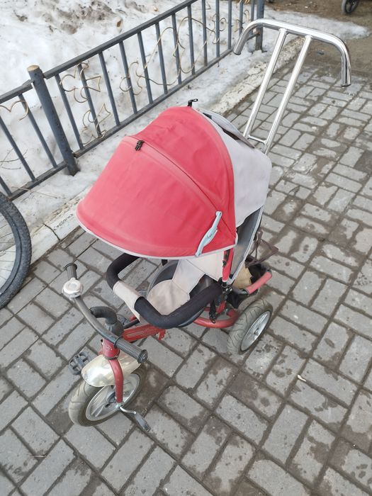 Коляска-велосипед, трёх колесный