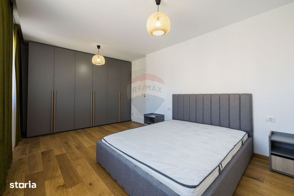 Apartament 2 camere în Urban Plaza. Vedere spre parc. Mobilat complet.