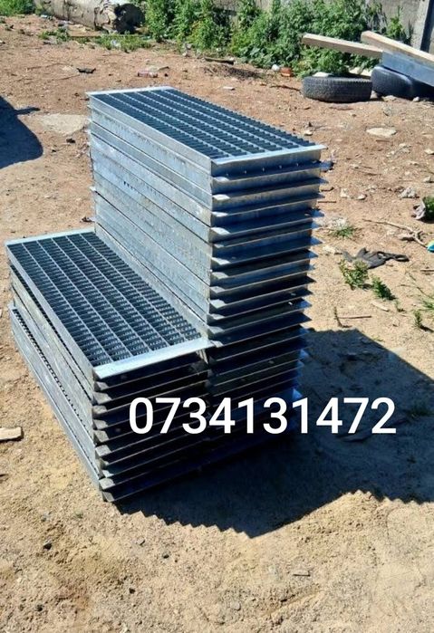 Trepte metalice zincate