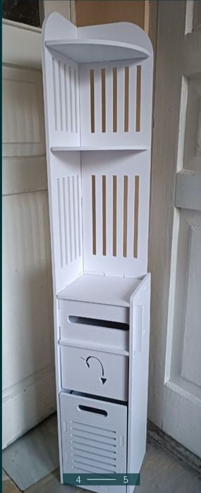 Даставка бесплатная Шкаф для ванной комнаты. Напольная стеллаж в ванну