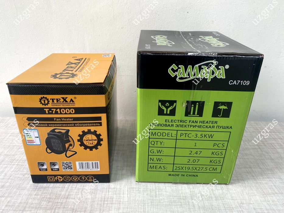 тепловая пушка Texa 3 квт / Самара 3.5 квт новый оригинал фабричный