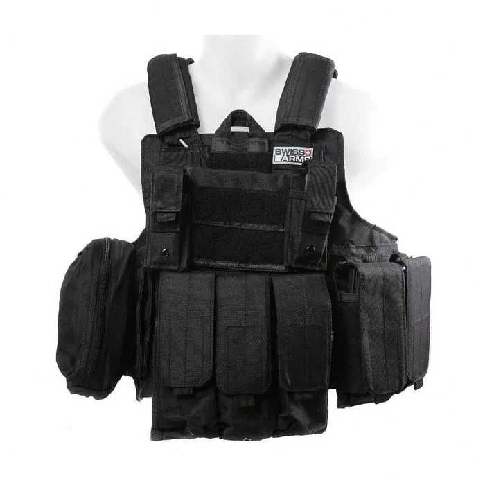 Vesta tactica airsoft Ciras Swiss Arms Negru cod: 4743