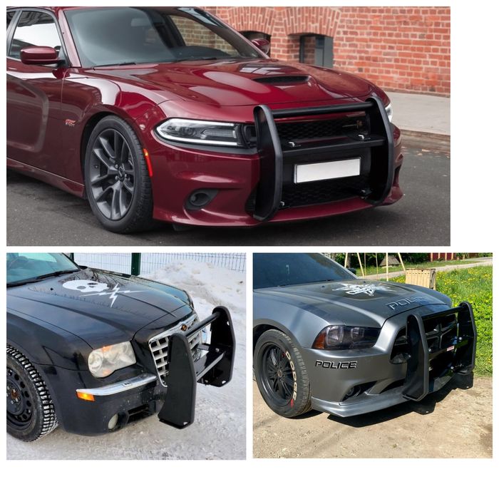 Защита бампера кенгурятник dodge charger Chrysler 300C