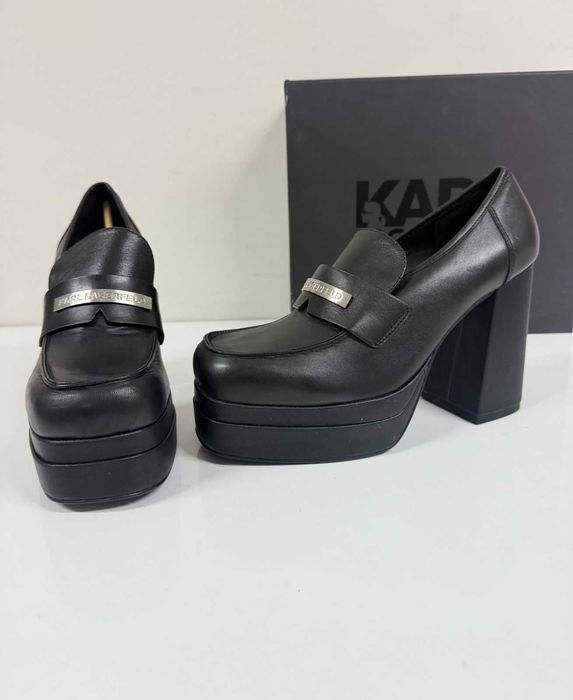 Karl Lagerfeld Strada Karl Plaque Loafer