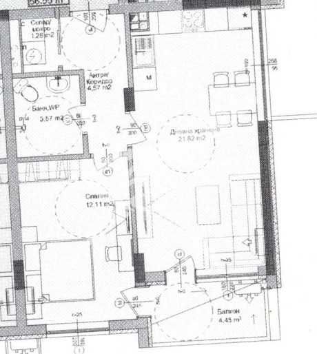 Двустаен апартамент в Айтос 65849