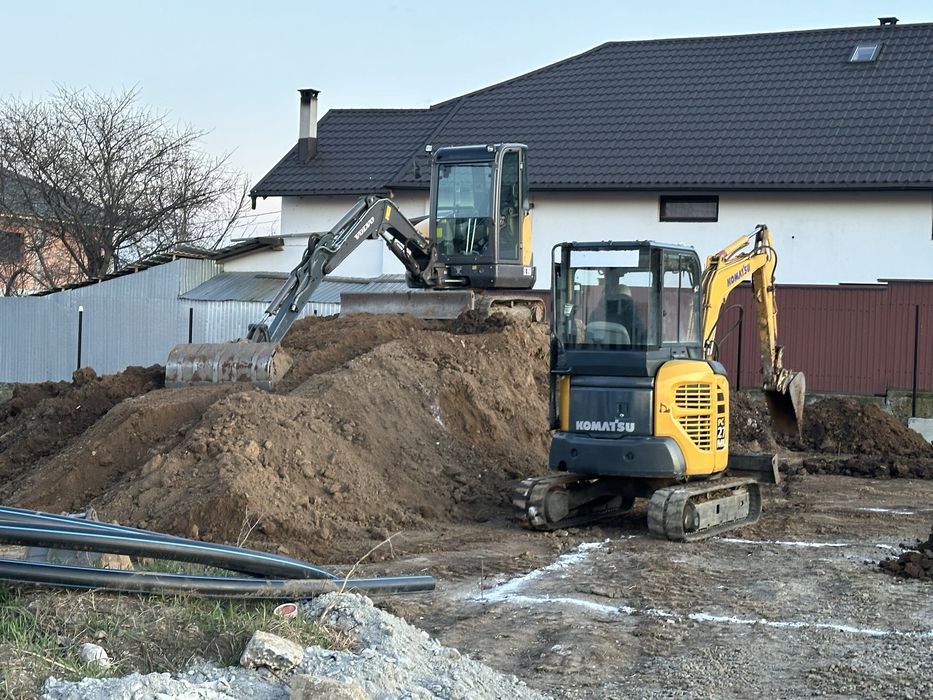 Inchirieri utilaje excavatii si terasamente