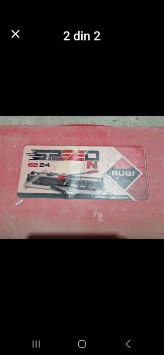 Masina taiat faianta  rubi