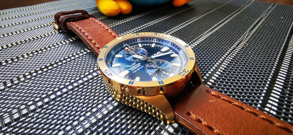 Ceas Vostok Europe Almaz analog quartz Limited Edition Rose Gold