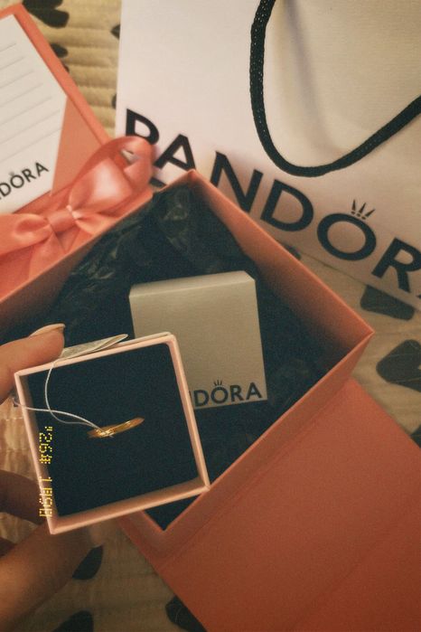 Кольцо Pandora оригинал , серебро 925