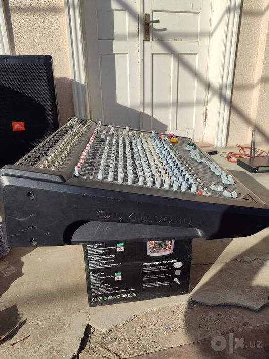 Микшер Dynacord Power Mate+ колонки JBL SRX715