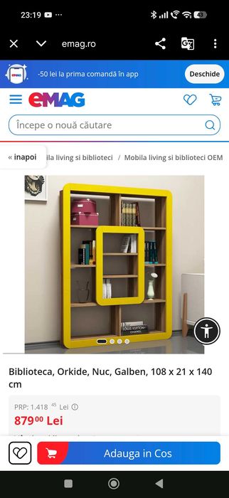 Comodă + Raft modern, 980 lei neg. Este ca nou!