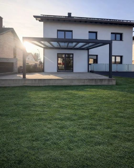 Terase aluminiu cu sticlă