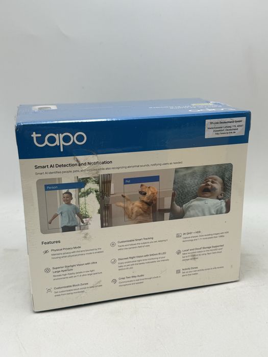 Camera de supraveghere TP-Link Tapo C225 Sigilata