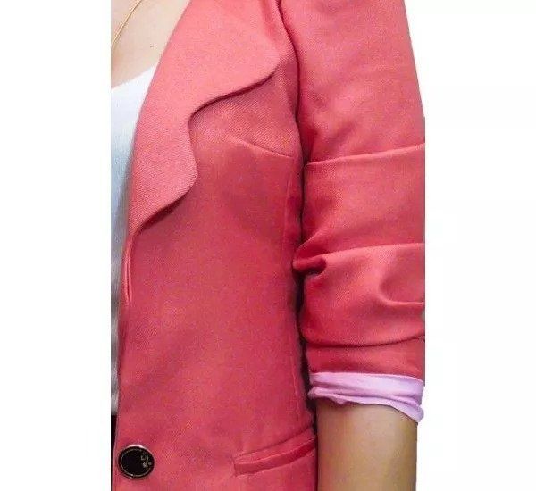 sacou roz somon model slim/cambrat