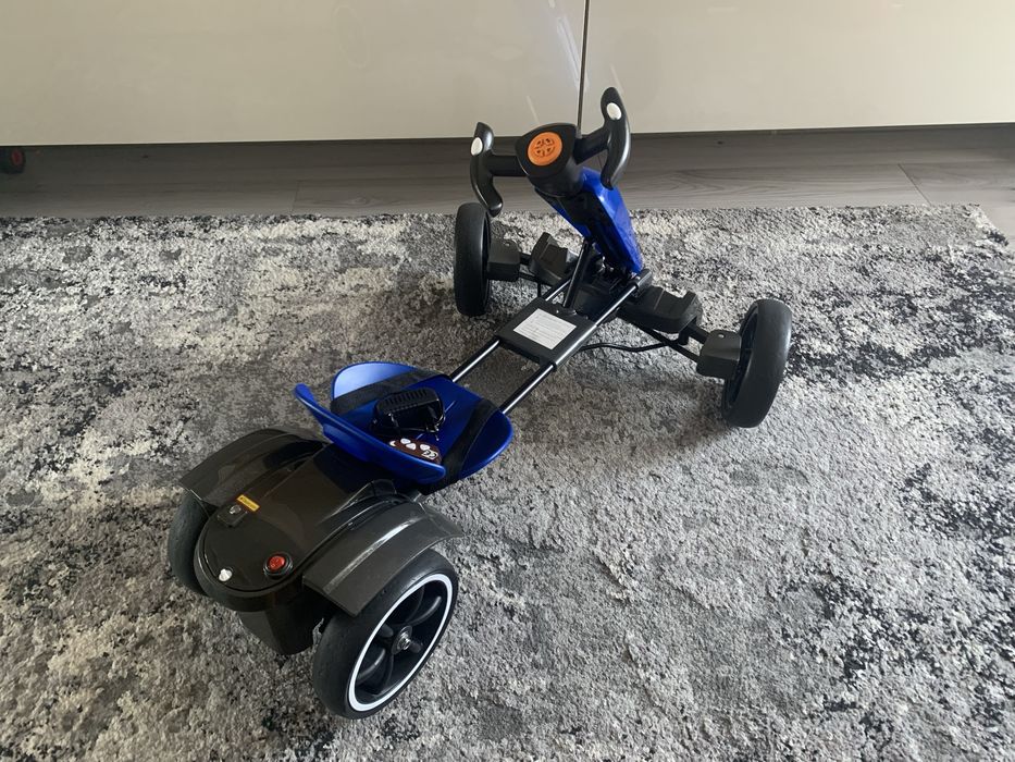 Kart Electric Pliabil Pentru Copii, 3-7 Ani, Albastru, 12V, 12 Ah