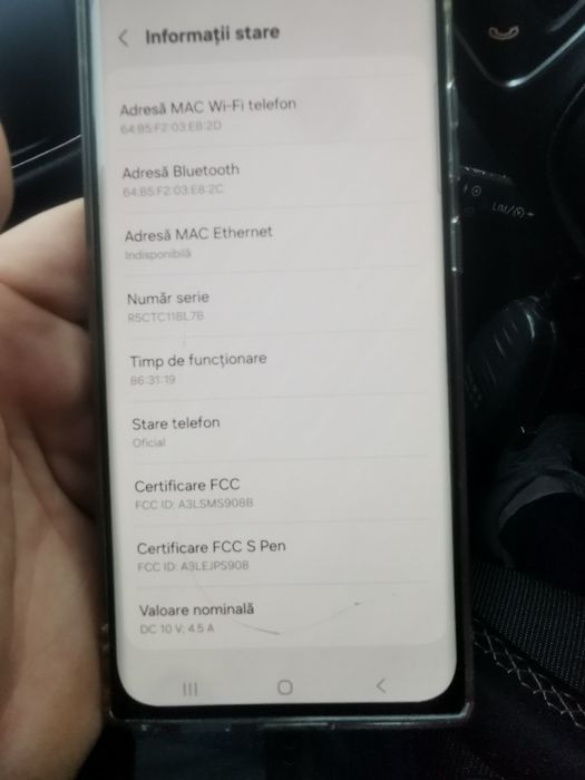 Vând urgent s22 ultra