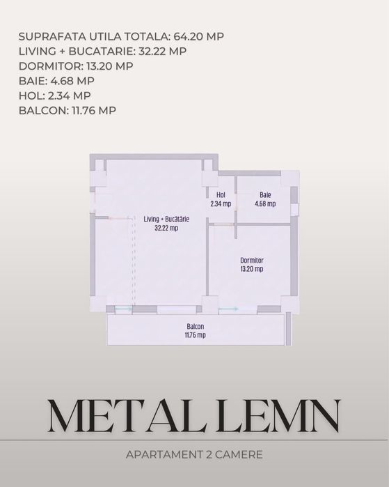Apartament 2 camere nou Lăpuș Electroputere Mall
