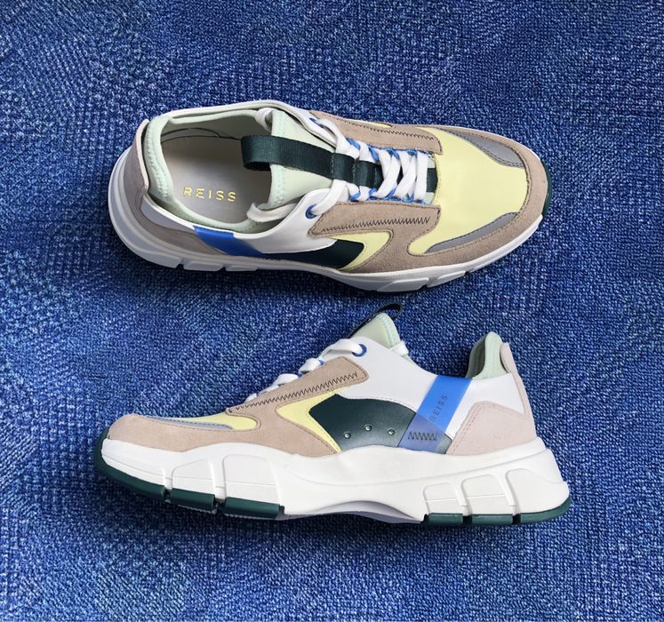 Reiss Liam Leather Sneakers ОРИГИНАЛНИ мъжки сникърси 42,5/27,5см