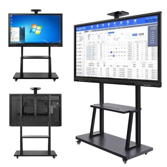 Интерактивная доска от 65 до 98 + Роликовый Кронштейн Доставка есть