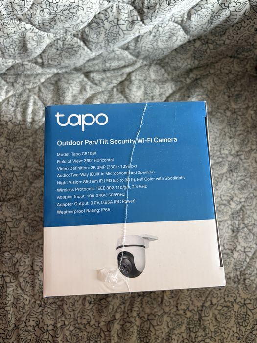 Camera de luat vederi Tapo outdoor Pan/Tilt Security Wi-fi Camera