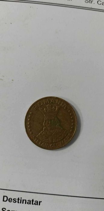 Moneda Veche cu Stefan cel Mare