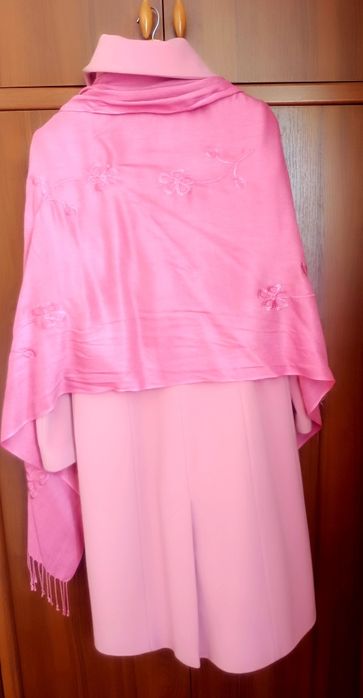 Винтажное пальто и шарфик