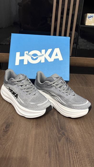 hoka bondi 9 gri