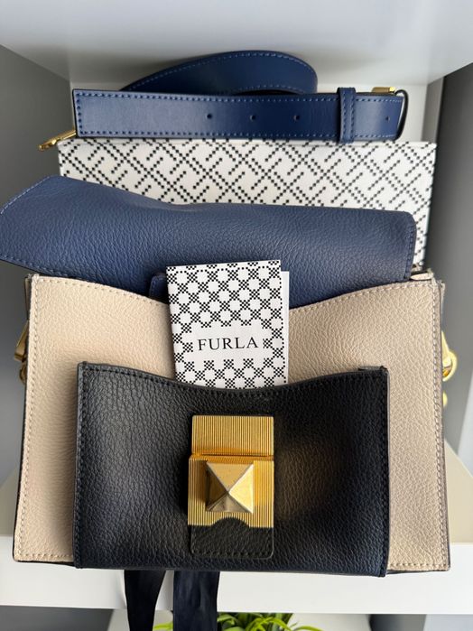 Чанта естествена кожа Furla