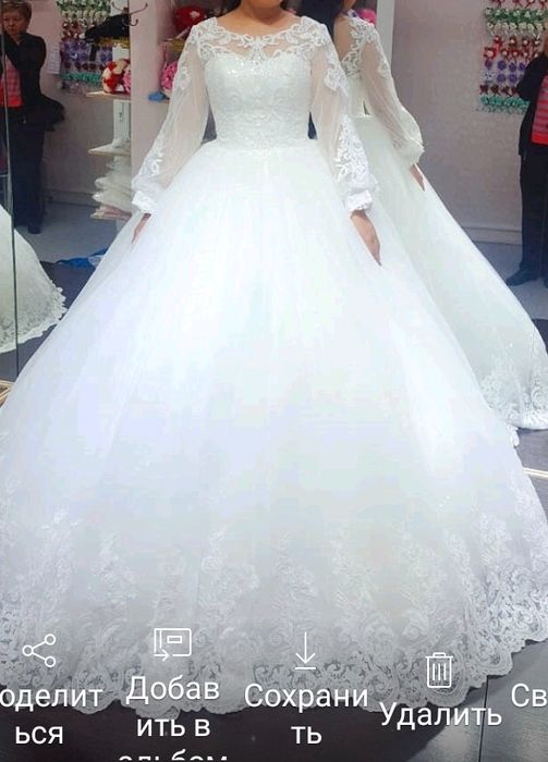 Свадебное платье совсем новое