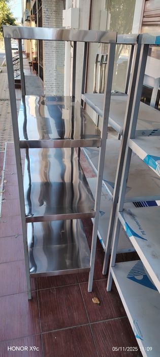 Etajirka nerjavikadan yasalgan 4 qavatli