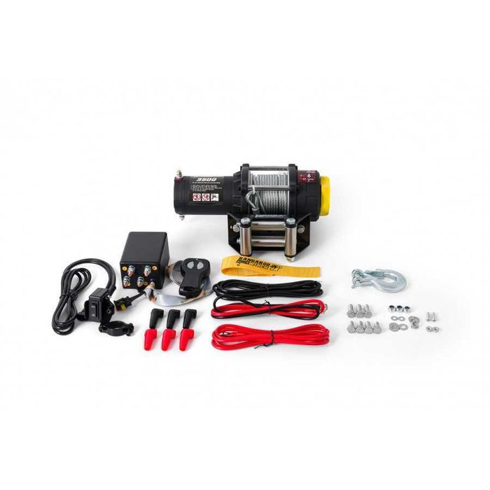 Troliu KANGAROOWINCH K3500 (trage 1588 kg)cablu otel sau sintetic)