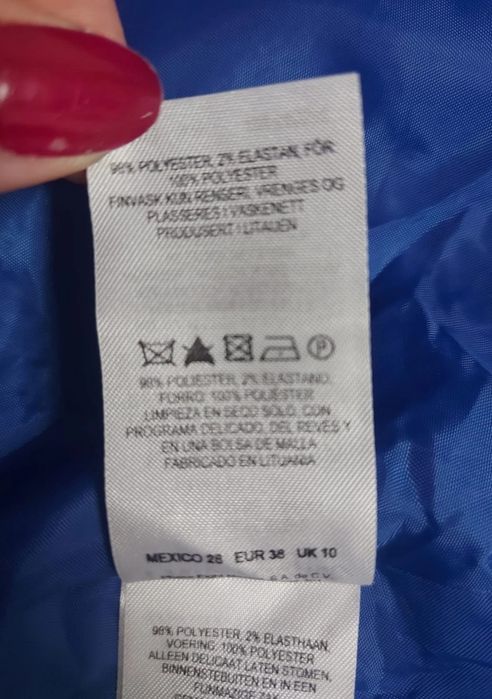 Rochie elegantă Phase Eight, albastru, model floral jacquard, mă