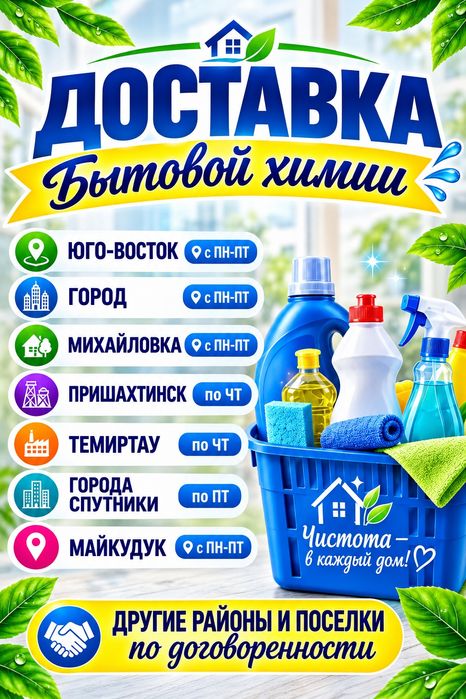 Бытовая химия для дома