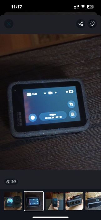 Go pro 12hero 5.3k 60fps