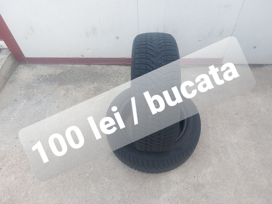 100 lei bucata! Doua anvelope M+S/IARNA 185 55 r15 Kumho