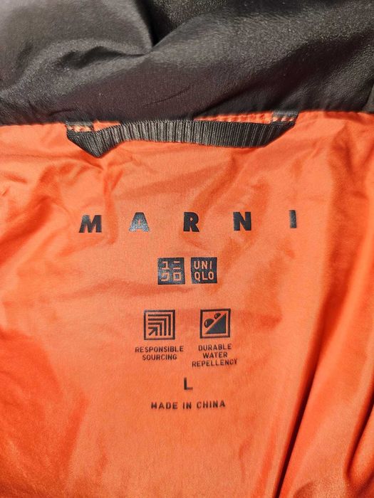 Пуховик Марни, Юникло