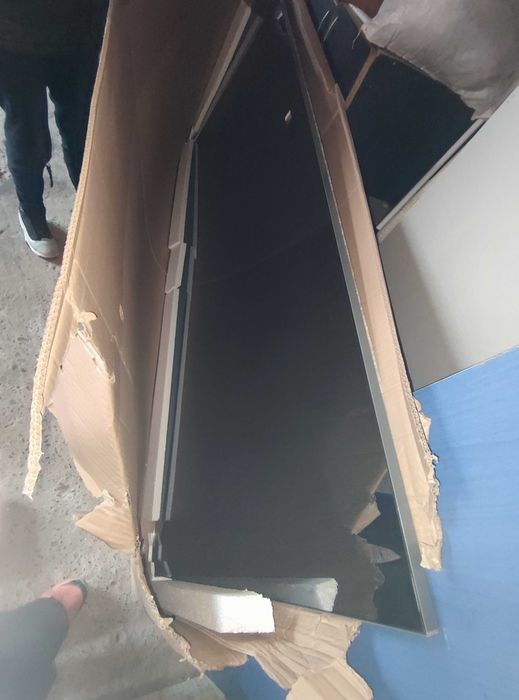 Usa dressing panou culisant cu oglinda separator mobila dulap