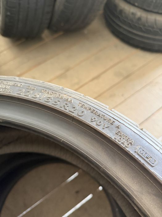 225/35/20 DUNLOP RunFlat 1бр. 8мм