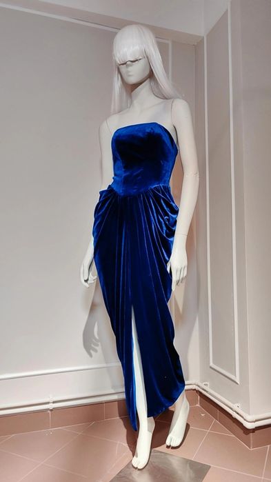 Rochie ocazie din catifea cu mătase (nu Rhea Costa, Ana Radu, Murmur)