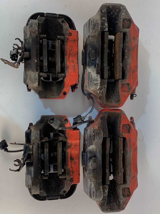 Brembo четири бутални алуминиеви спирачни апарати Vw Touareg I (06-10)