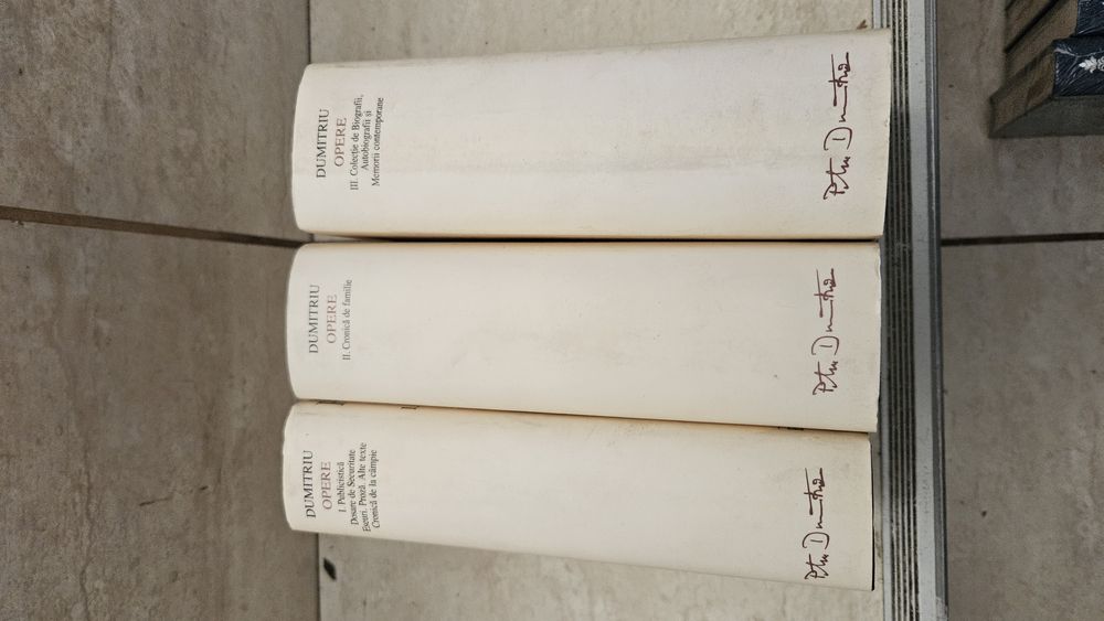 Vand set Petru Dumitriu Opere Academia Romana
