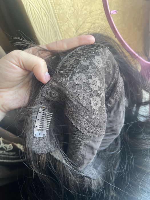 Парик 55-60 см табий сочдан қилинган