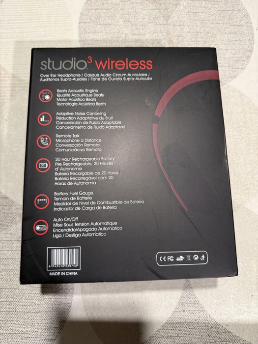 Слушалки Beats Studio 3 Wireless