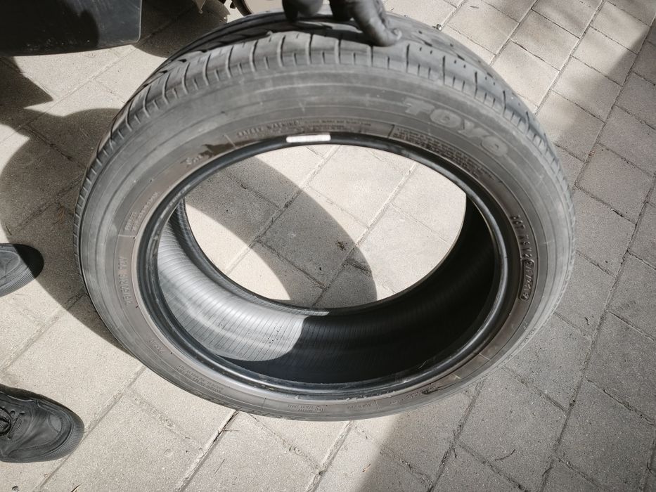 Set 4 anvelope cauciucuri de vara Toyo  215 50 R18, nu Continental Pireli Dunlop