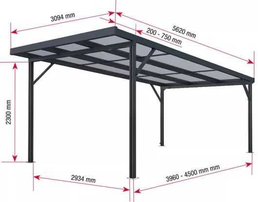 Навеси за автомобили (Carport) –соларни и стандартни конструкци-ЛИЗИНГ