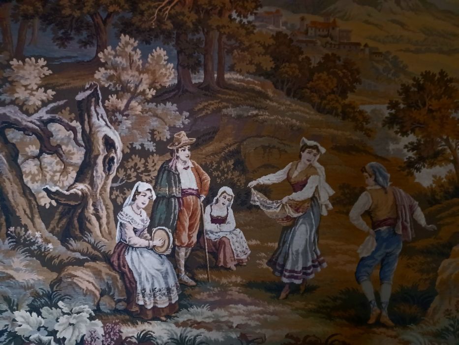 Tapiserie antică goblen