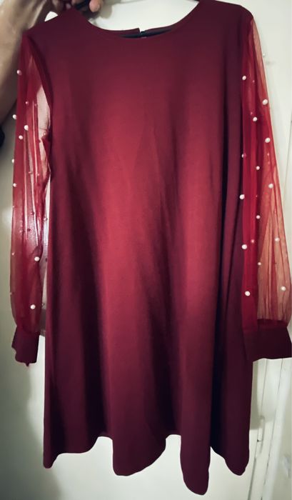 Рокля с перли