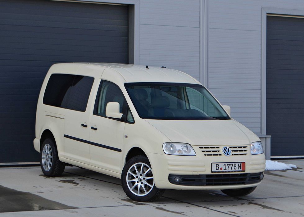VW Caddy MAXI Lung 7 Loc-uri 1.9tdi BLS Echipare Life 2 Usi Laterale