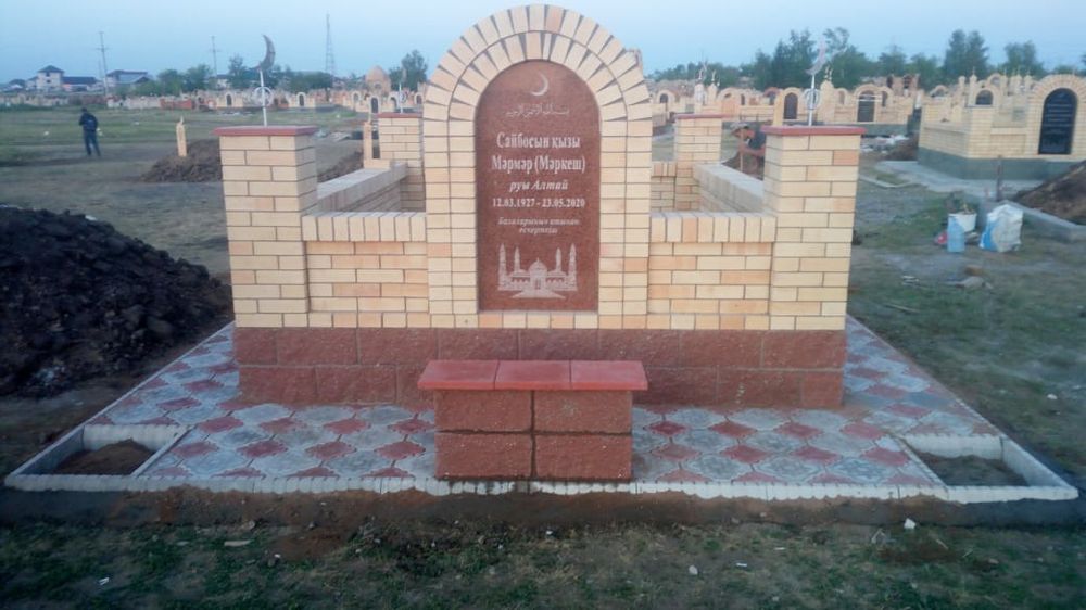 Мазары, мазар Астана, строим